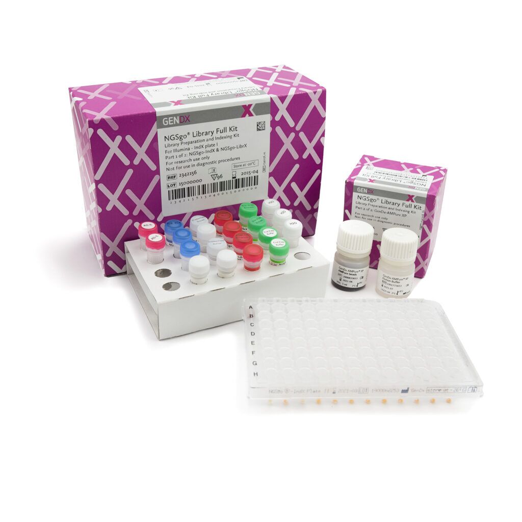 Library preparation and indexing kit