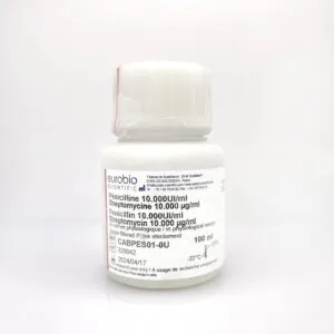Penicillina 10.000 UI/ml - Streptomicina 10.000 µg/ml, liquido