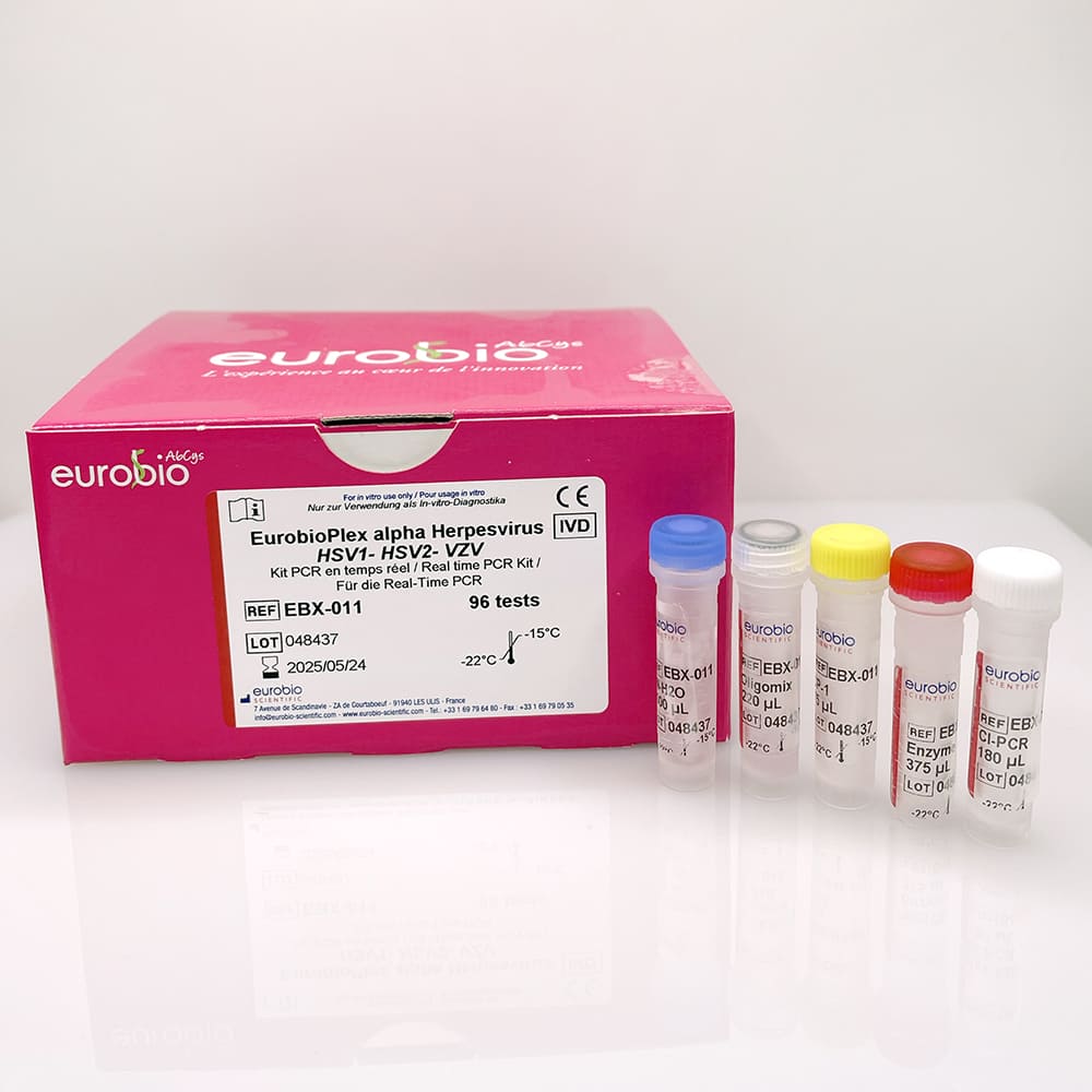 EBX-011 Kit de réactifs de biologie moléculaire Eurobioplex HSV1, HSV2, VZV