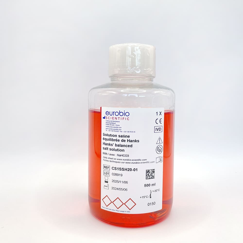 Hanks' Balanced Salt Solution (HBSS) 1X - immagine 2