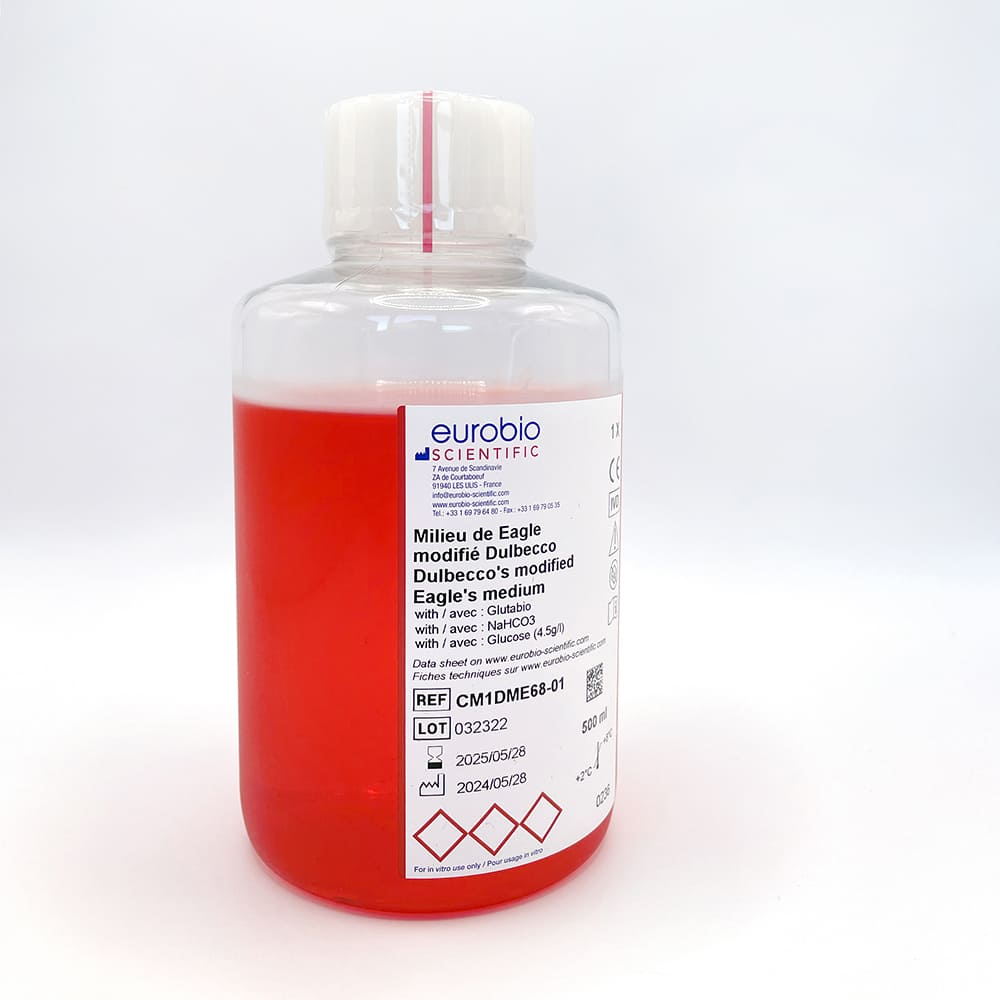 Dulbecco's MEM with 4.5 g/L Glucose and GlutaBio, 1X – Image 3