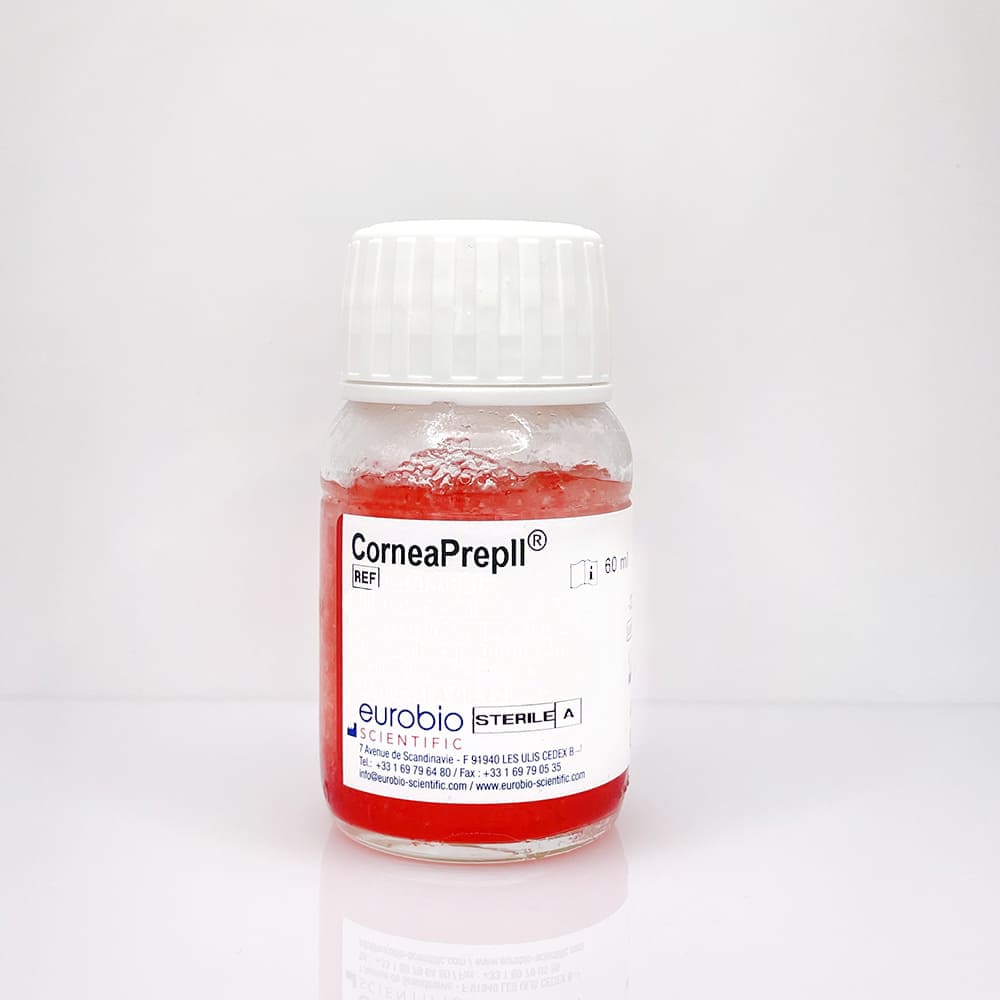 CorneaPrepII® : Milieu de recueil et de transport de cornée