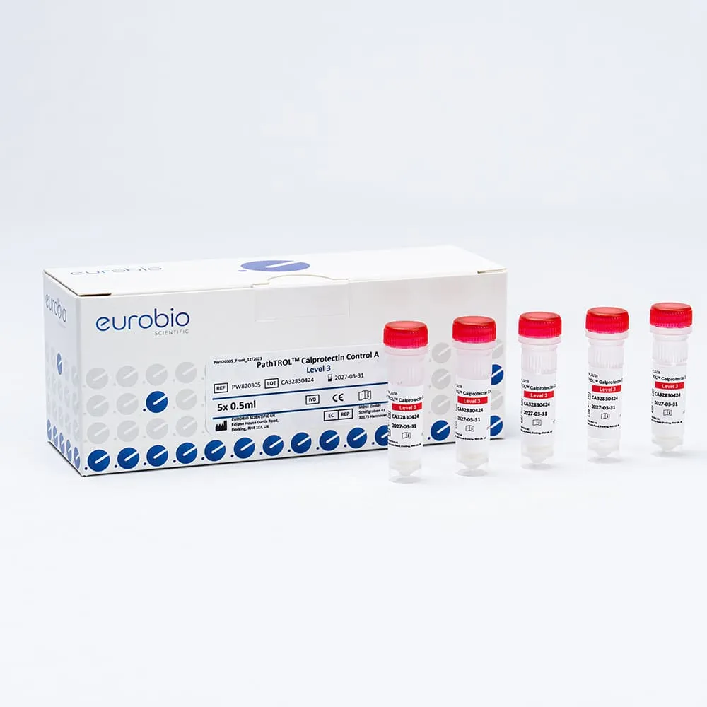 PathTROL Calprotectin Control A Level 3 molecular diagnostic control kit